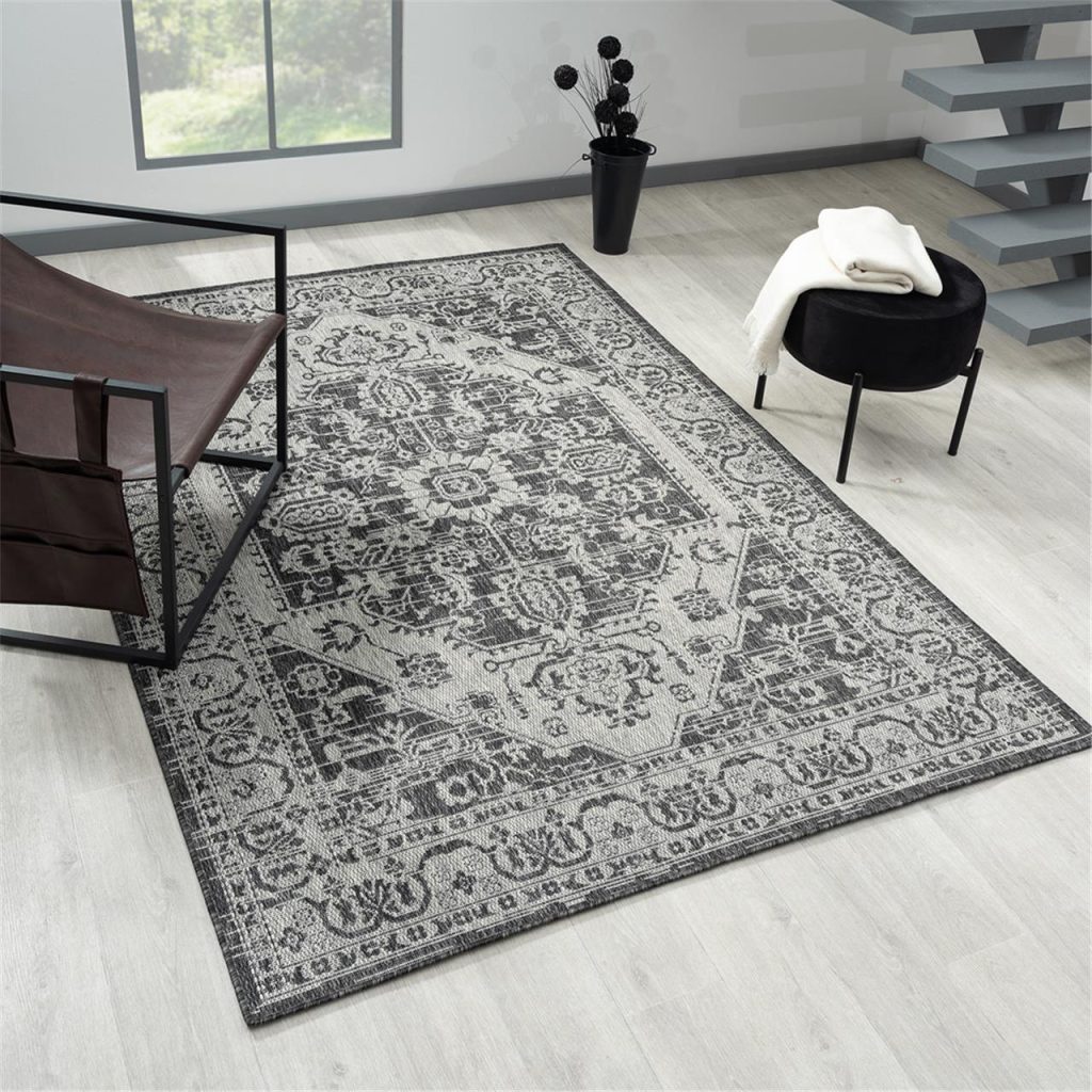 ALFRESCO 424 SLATE | EASY-CARE RUG