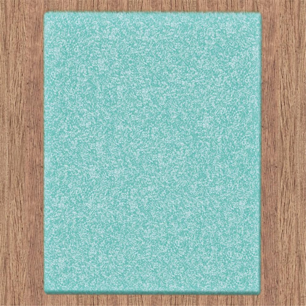 Alternative view of COMFORT SHAGGY 8206 TURQUOISE