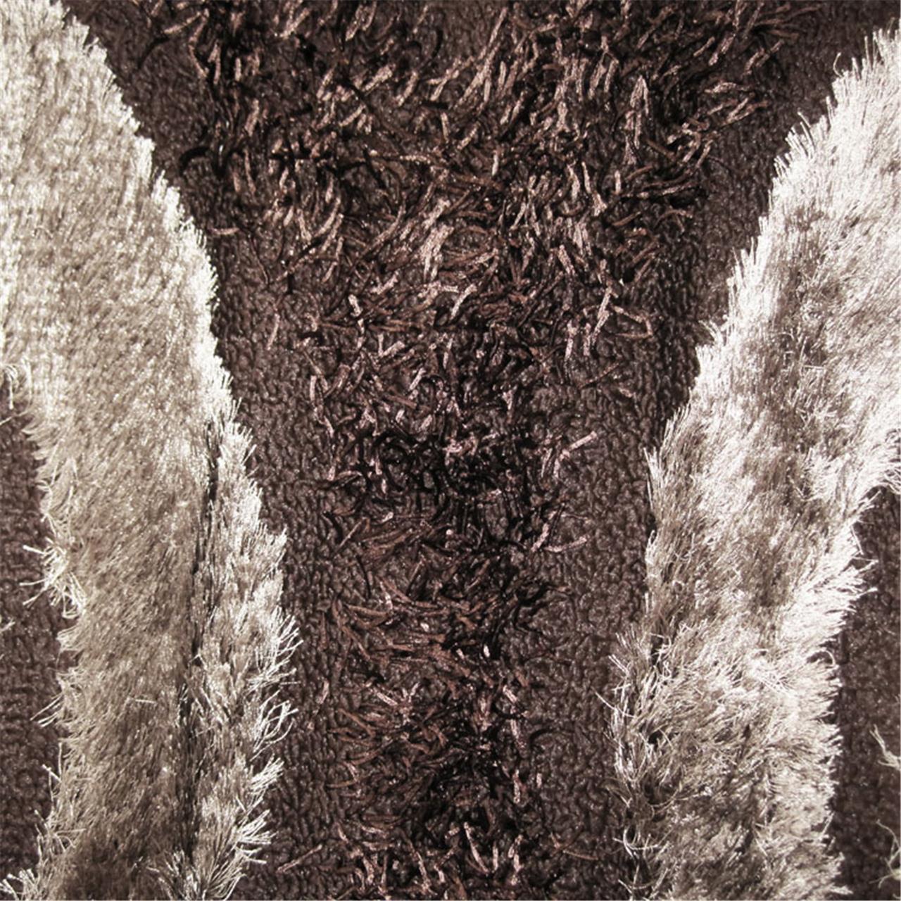LUXURY SHAGGY 1204 BROWN - Image 3