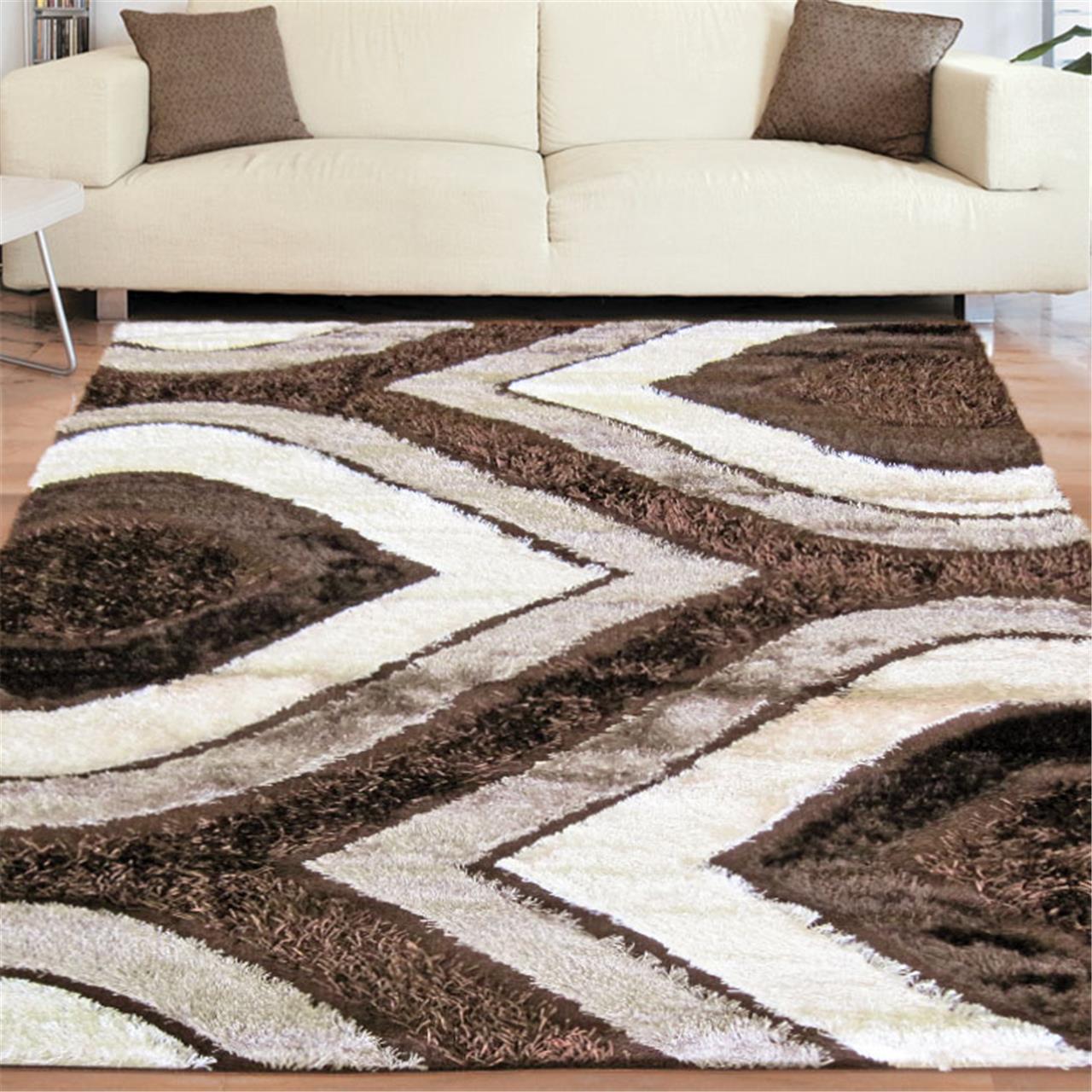 LUXURY SHAGGY 1204 BROWN