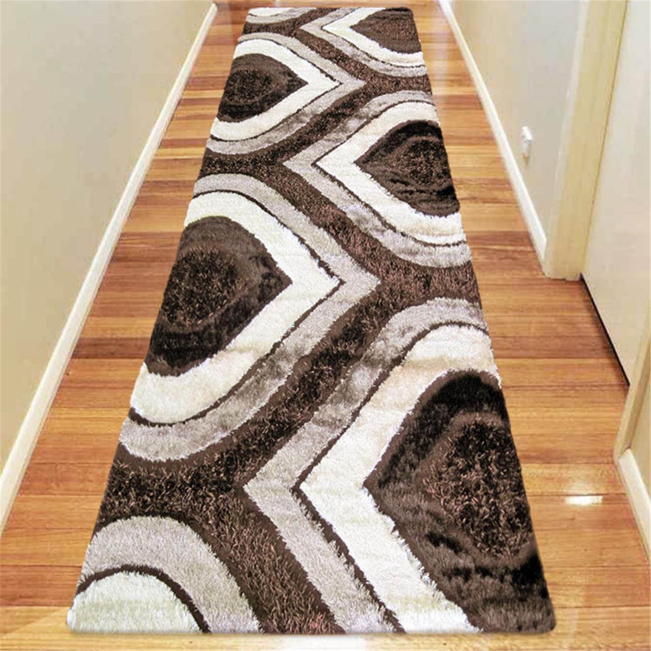 LUXURY SHAGGY 1204 BROWN - Image 6