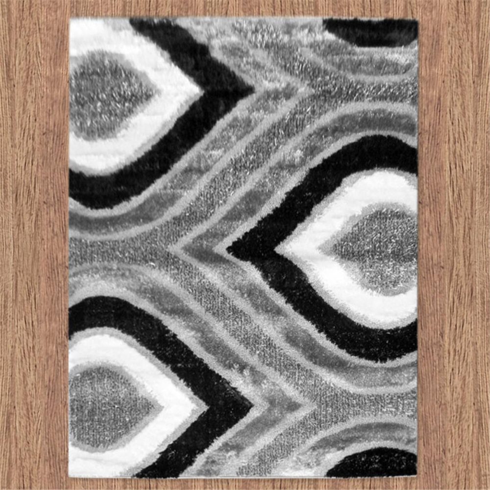 Alternative view of LUXURY SHAGGY 1204 GREY