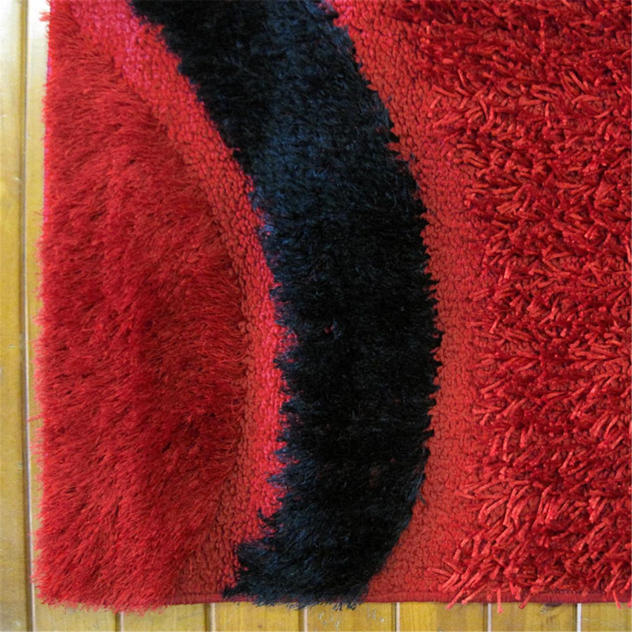 LUXURY SHAGGY 1204 RED - Image 4