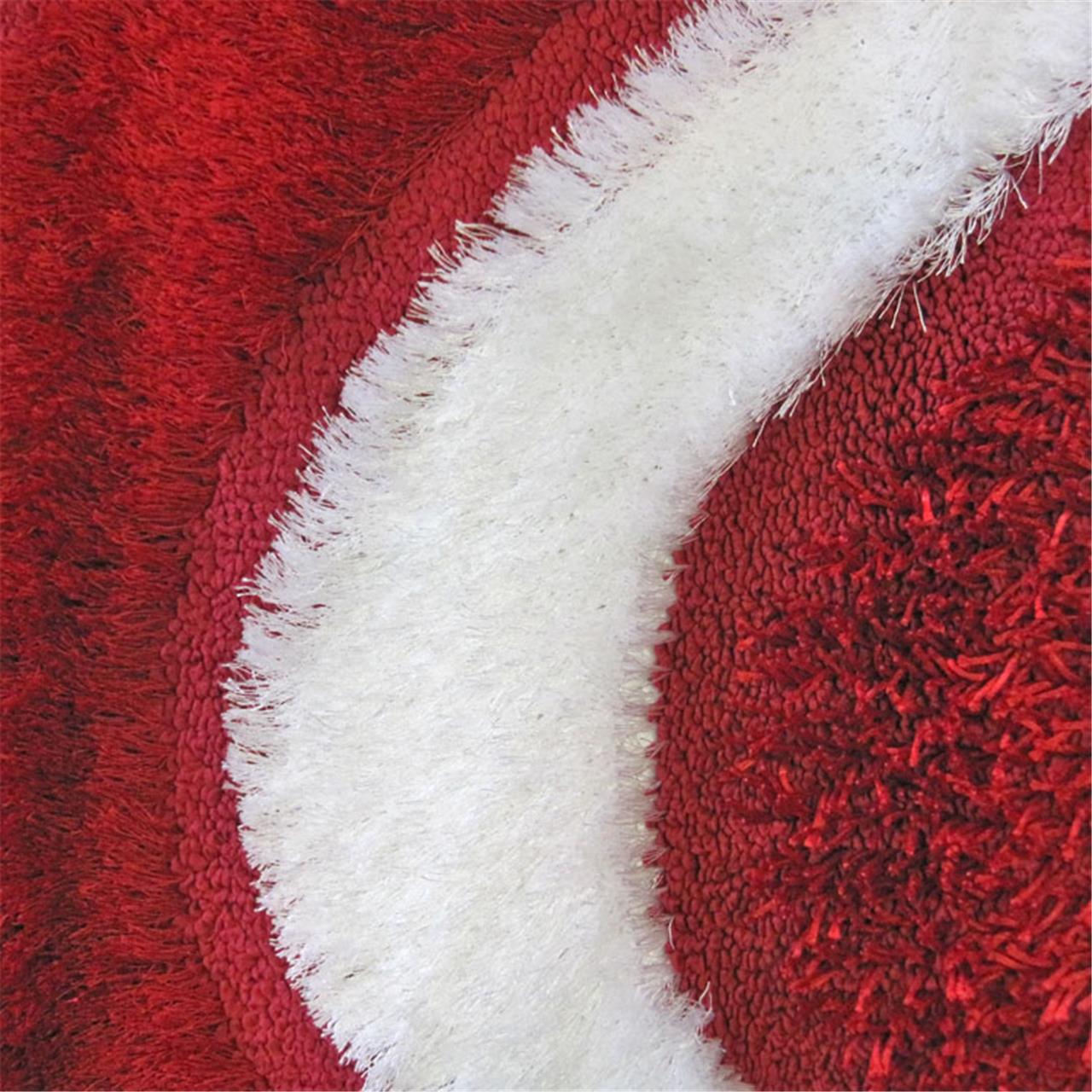 LUXURY SHAGGY 1204 RED - Image 3