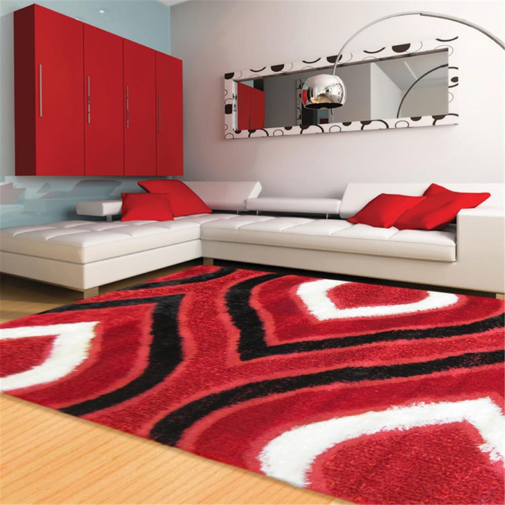 LUXURY SHAGGY 1204 RED