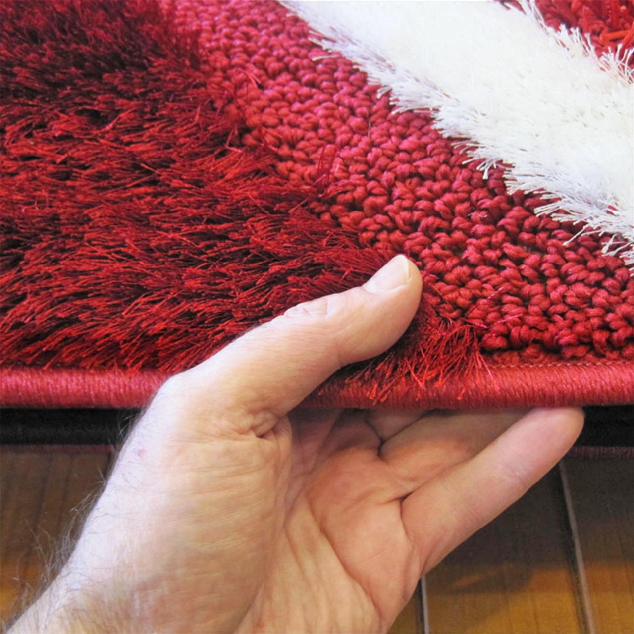 LUXURY SHAGGY 1204 RED - Image 5