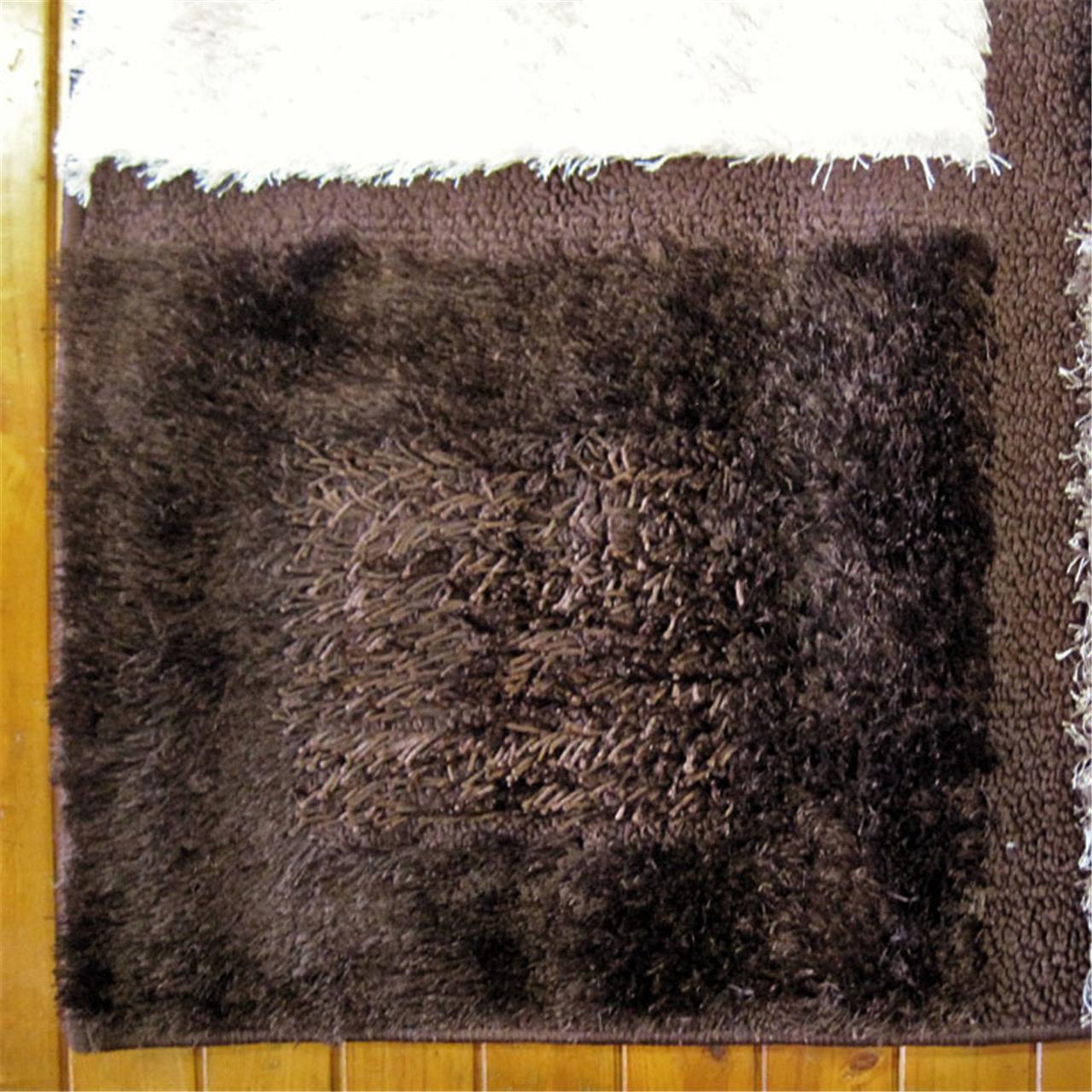 LUXURY SHAGGY 1206 BROWN - Image 4