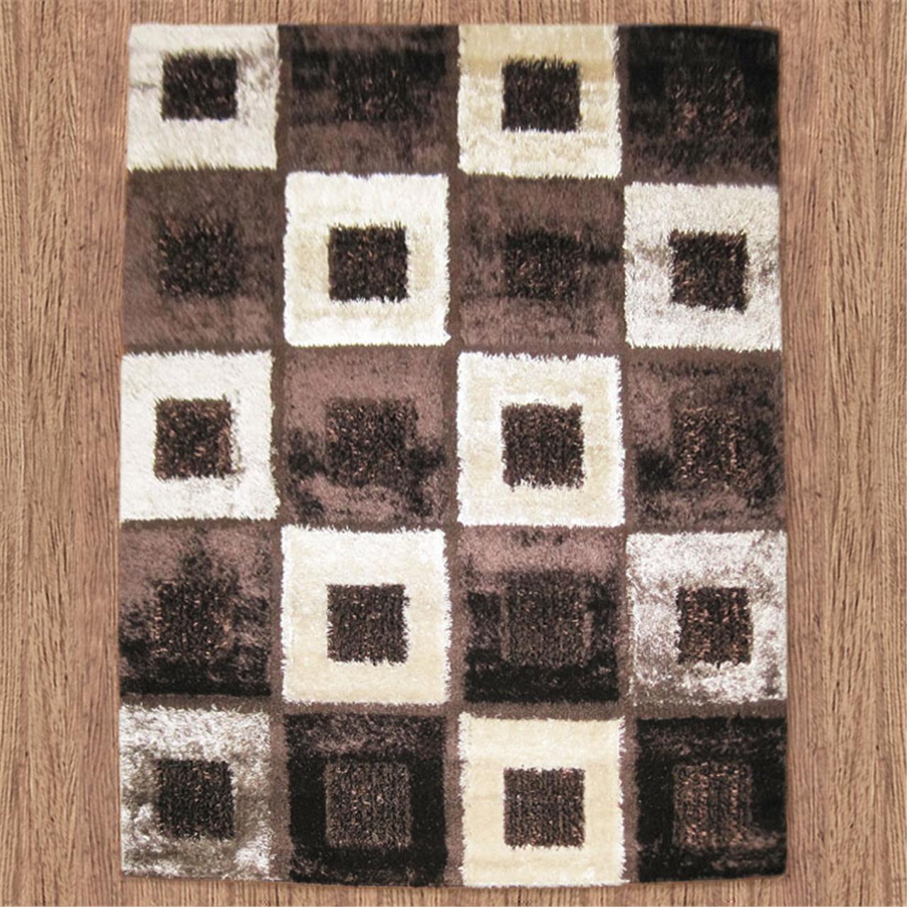LUXURY SHAGGY 1206 BROWN - Image 2